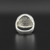 Whale - Silver Signet Ring