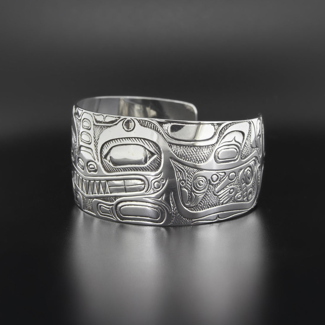 Sea Wolf - Silver Bracelet