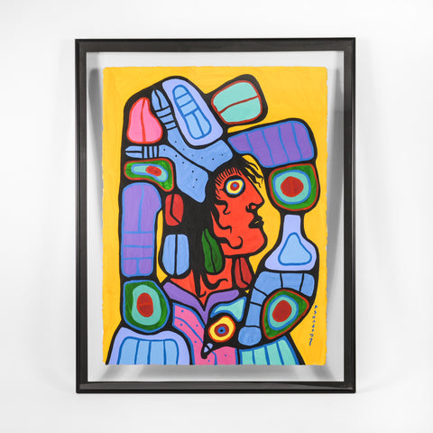 Shaman - Framed Original Painting