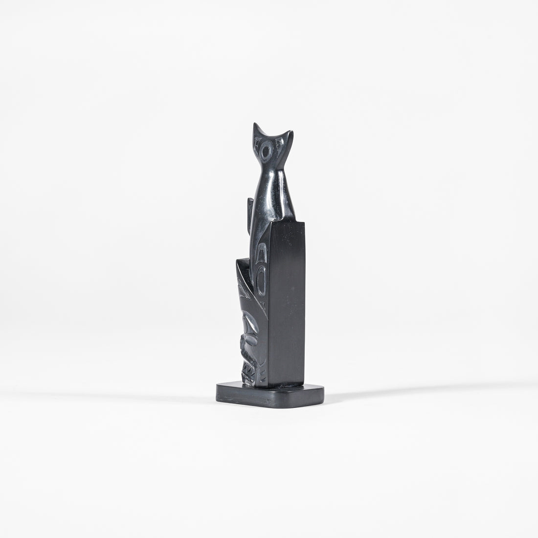 Haida Shark - Argillite Pole