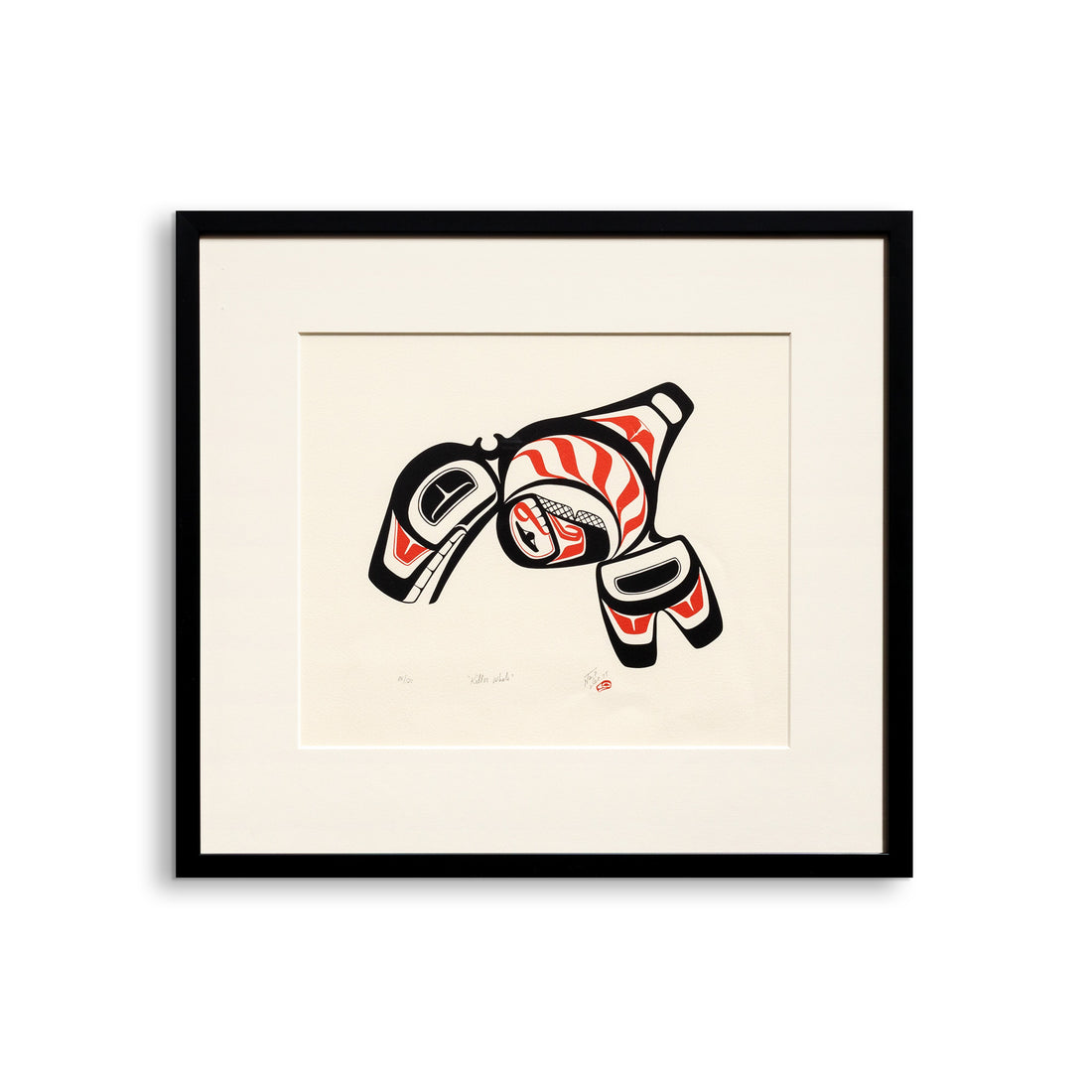Killer Whale - Framed Limited Edition Print