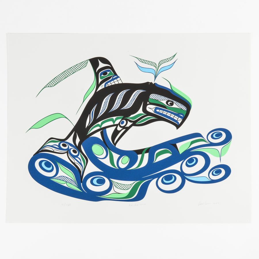 K'aka'win (Killerwhale) - Limited Edition Print