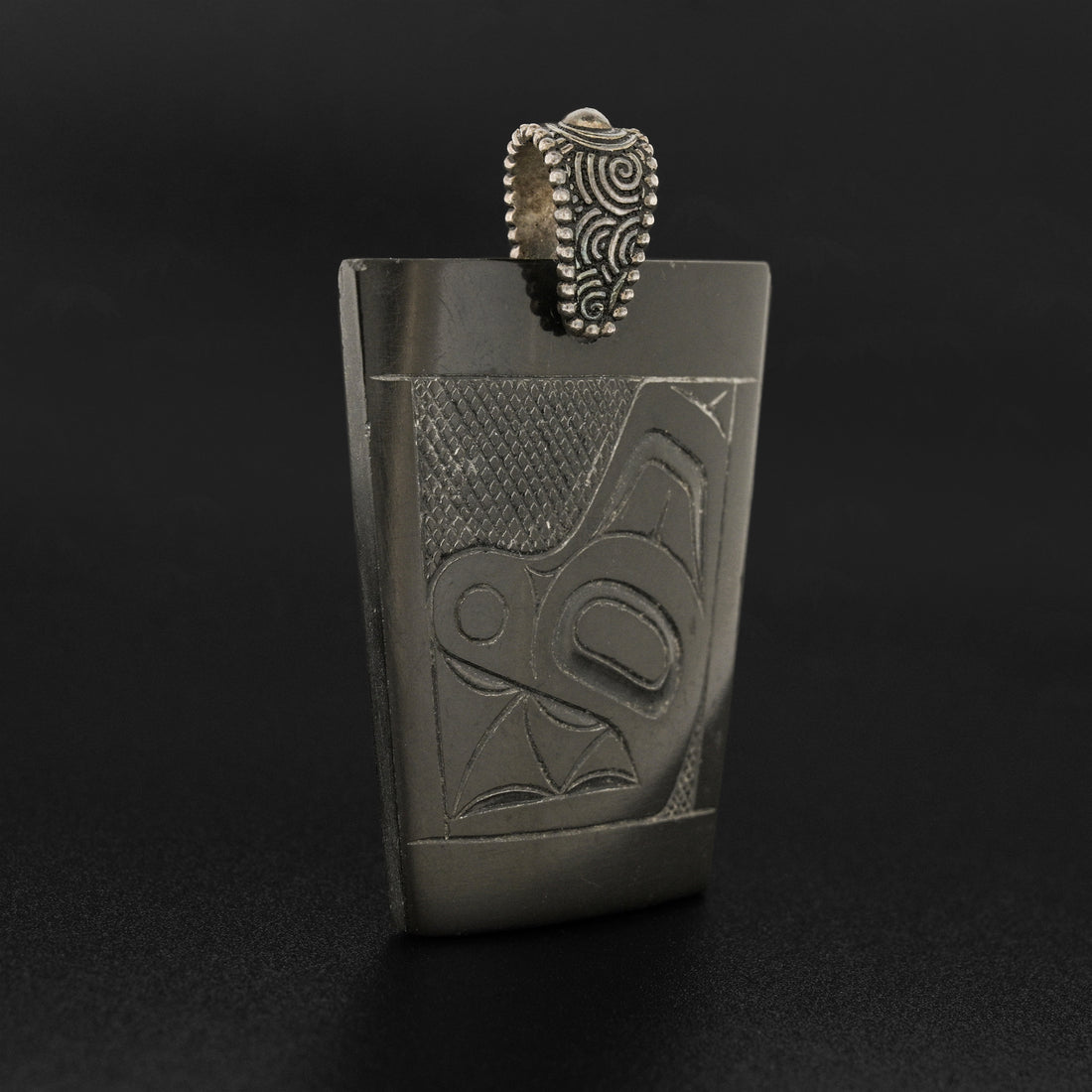Bear Argillite Pendant