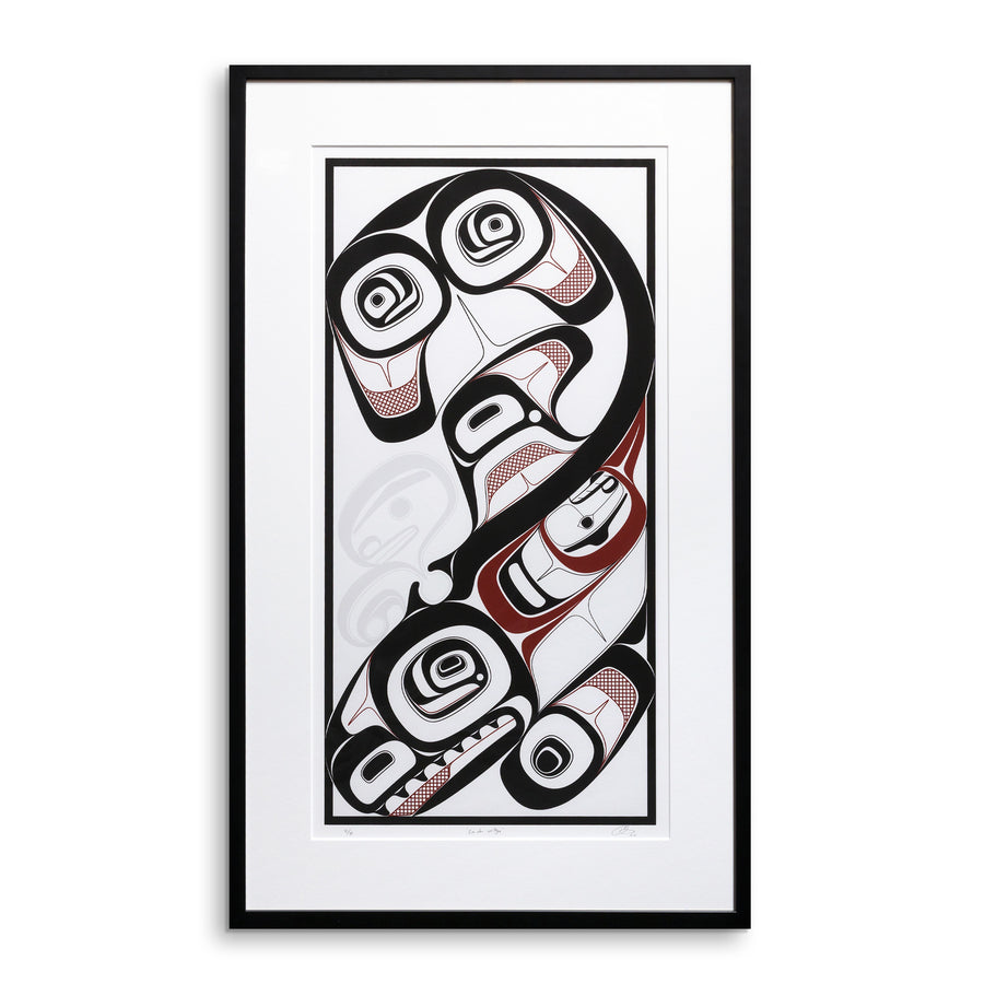 Ła dm yeltgu (I'm Going Home) - Framed Limited Edition Print