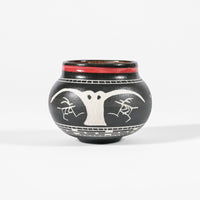 Owl - Hand Carved Ceramic Bowl