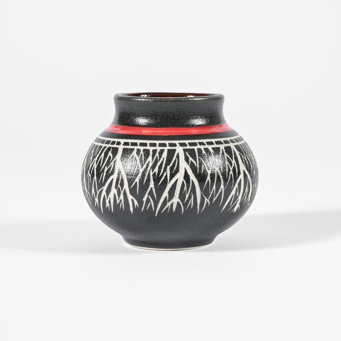 Roots - Hand Carved Ceramic Bowl