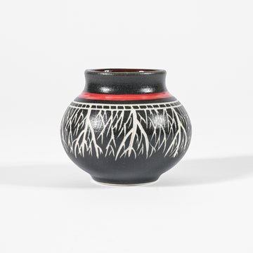 Roots - Hand Carved Ceramic Bowl