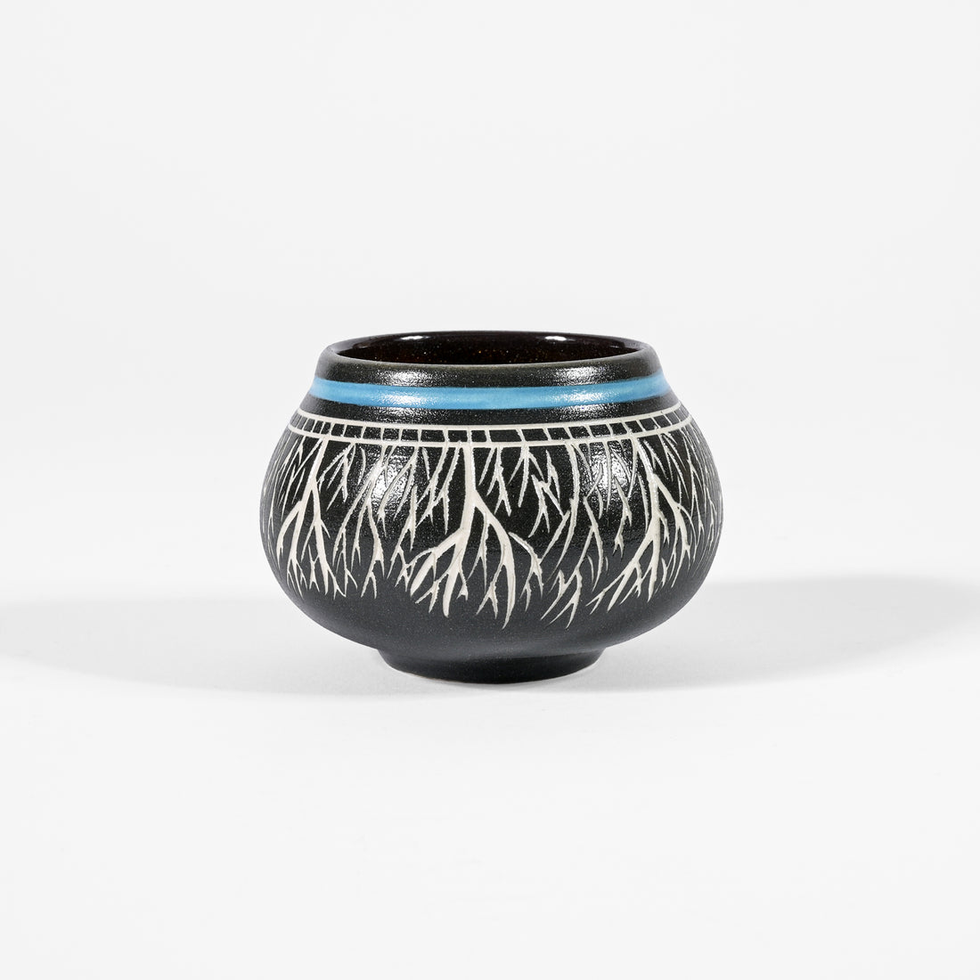 Roots - Hand Carved Ceramic Bowl