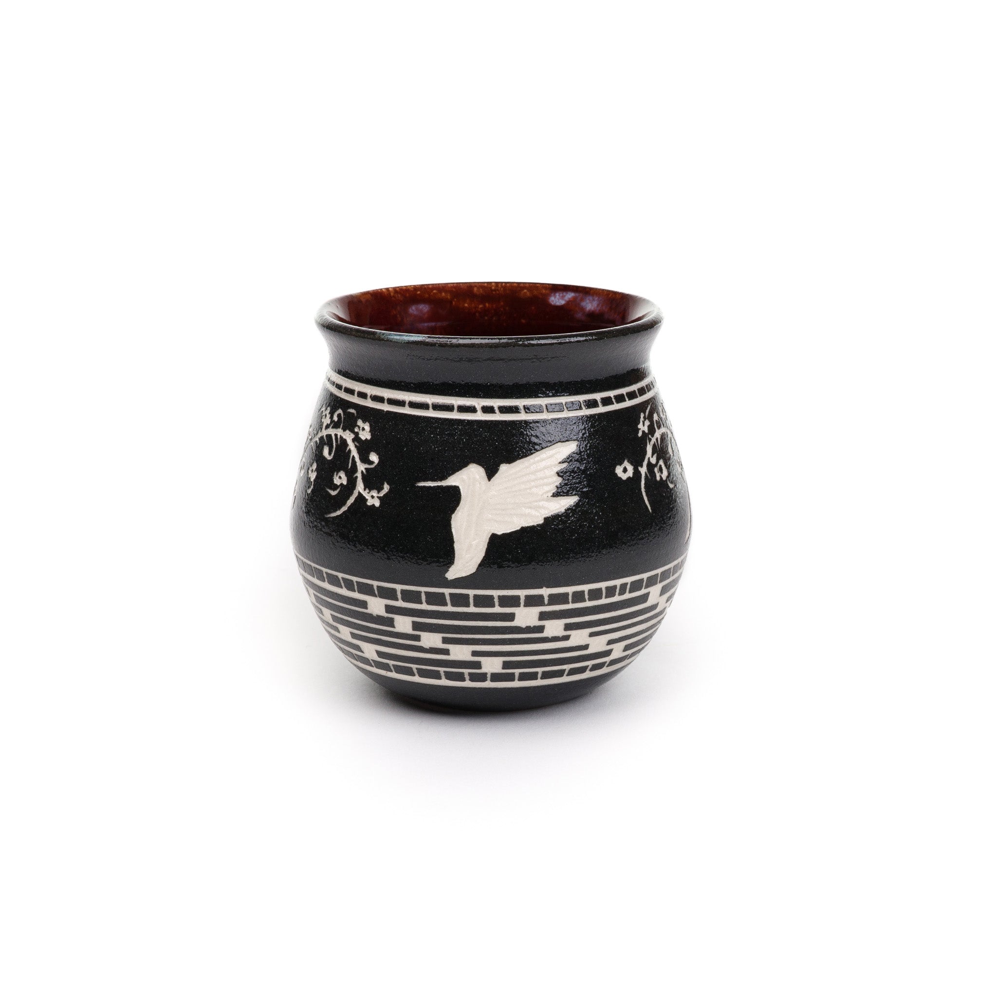 Hummingbird - Hand Carved Ceramic Pottery – Lattimer Gallery