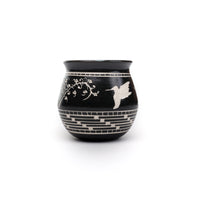 Hummingbird - Hand Carved Ceramic Pottery