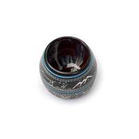 Mountain Fishing - Hand Carved Ceramic Pottery