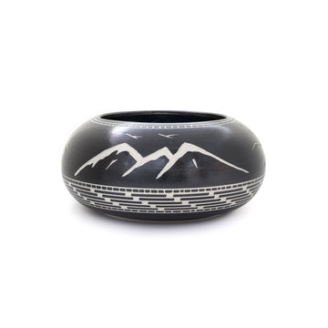 Thunderbird Mountain - Hand Carved Ceramic Pottery