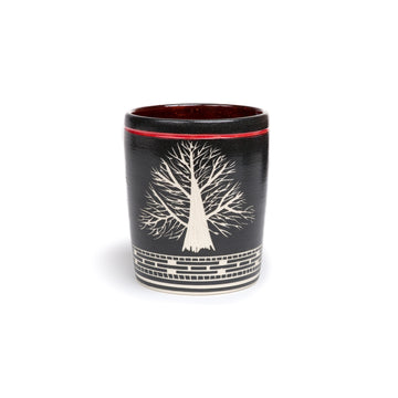 Tree of Life - Hand Carved Ceramic Pottery
