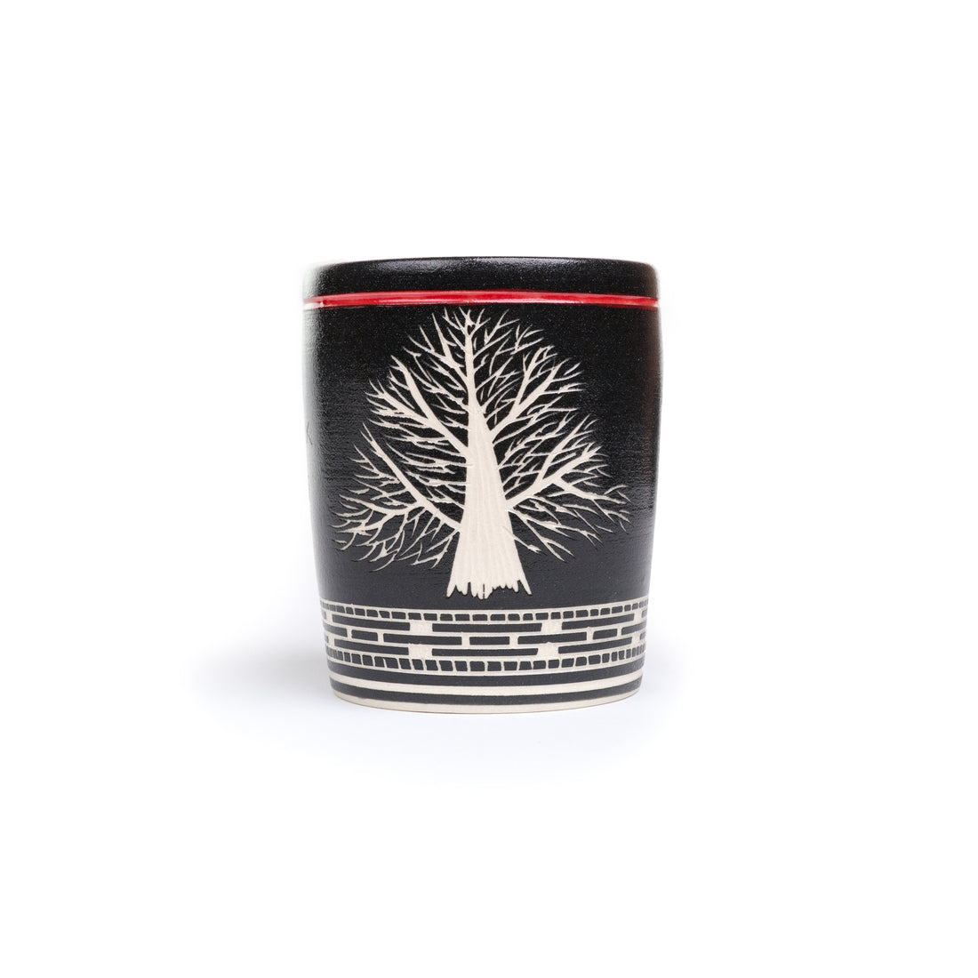 Tree of Life - Hand Carved Ceramic Pottery