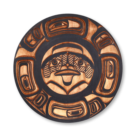 Rendition Nuxalk House Front - Red Cedar Panel
