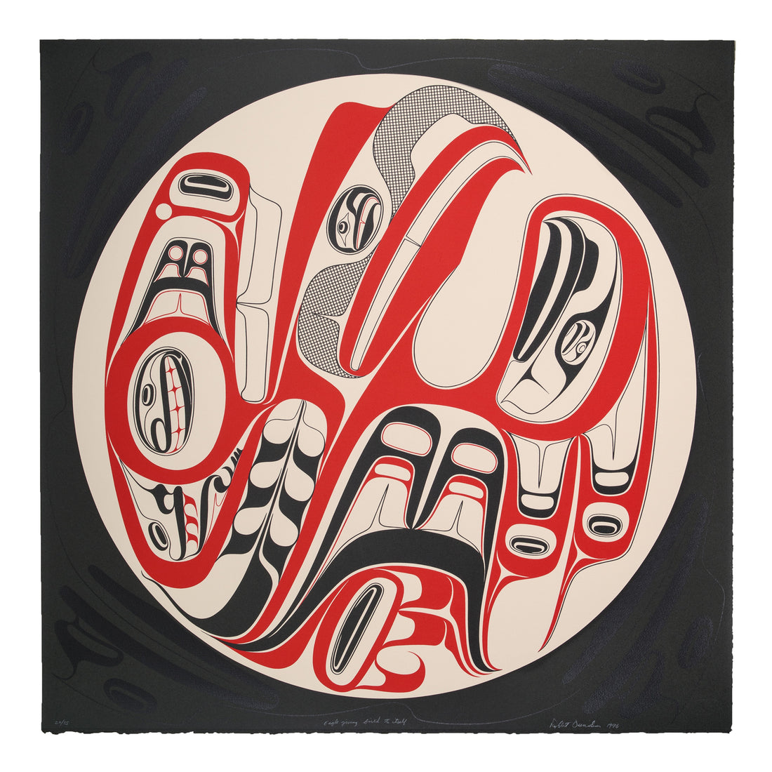 Eagle Giving Birth to Itself - Limited Edition Print