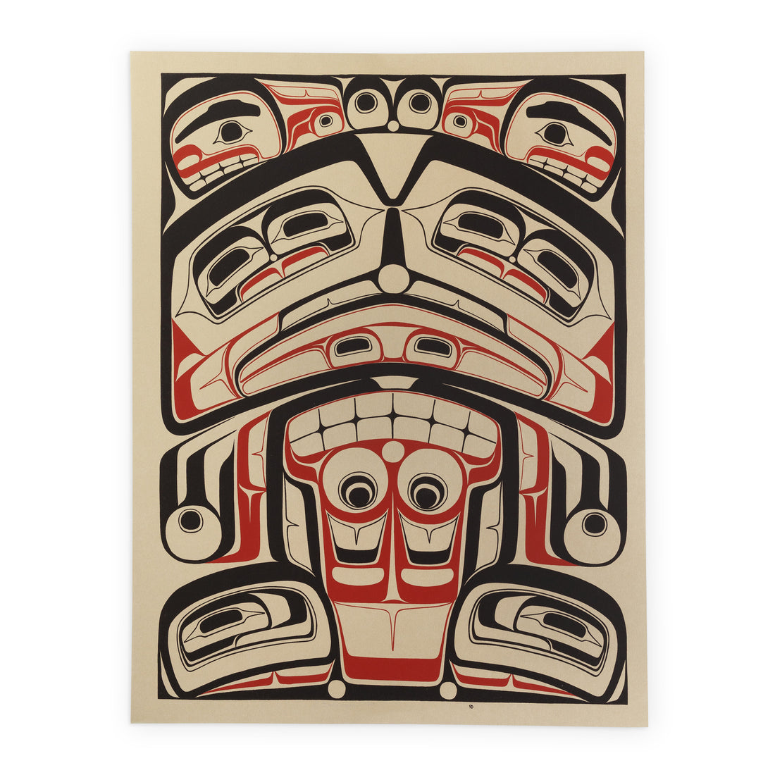 Sea Bear Box Back - Limited Edition Print