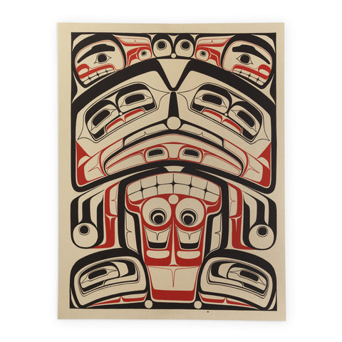Sea Bear Box Back - Limited Edition Print