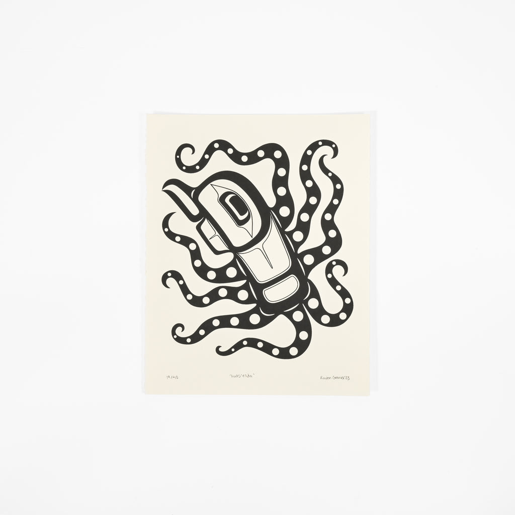 Hats'elda (Octopus) - Limited Edition Print