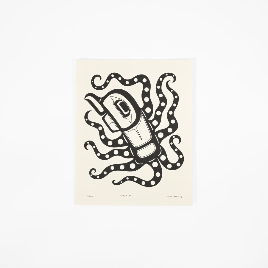 Hats'elda (Octopus)Limited Edition Print
