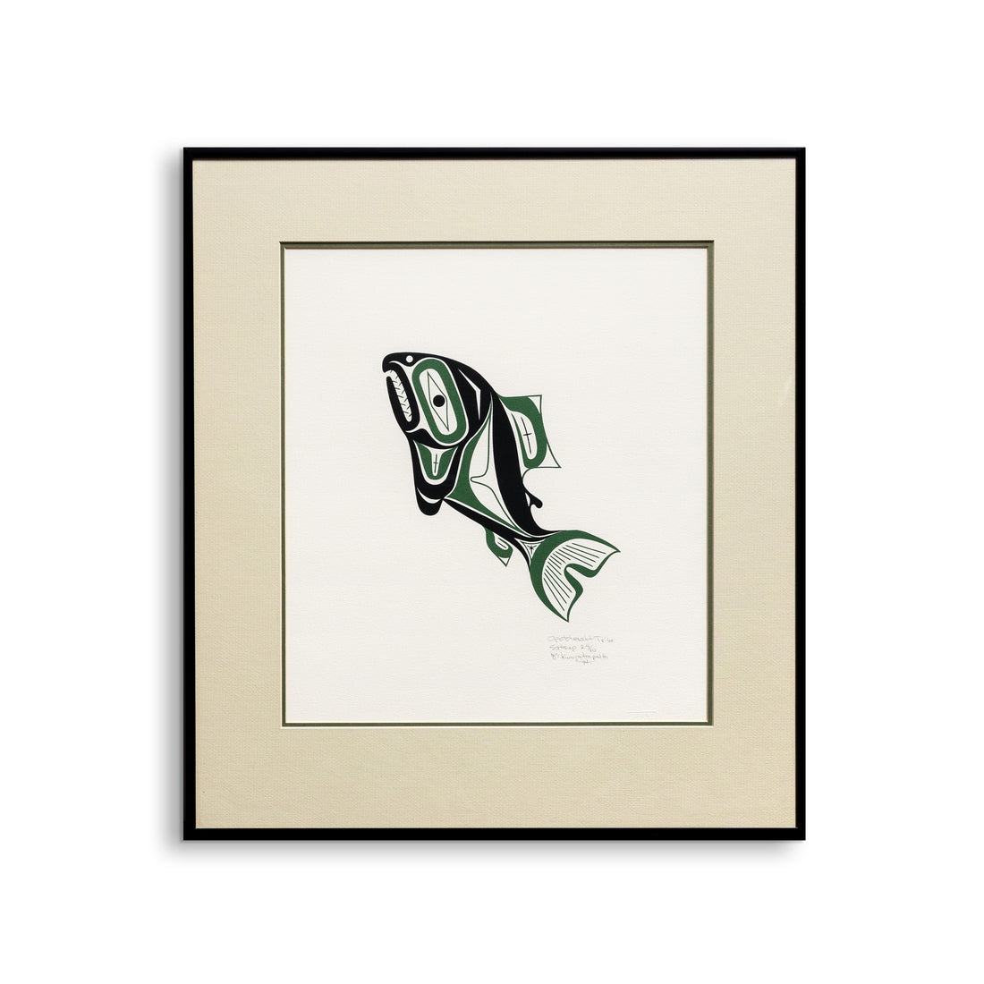 Satsup (Salmon) - Framed Limited Edition Print