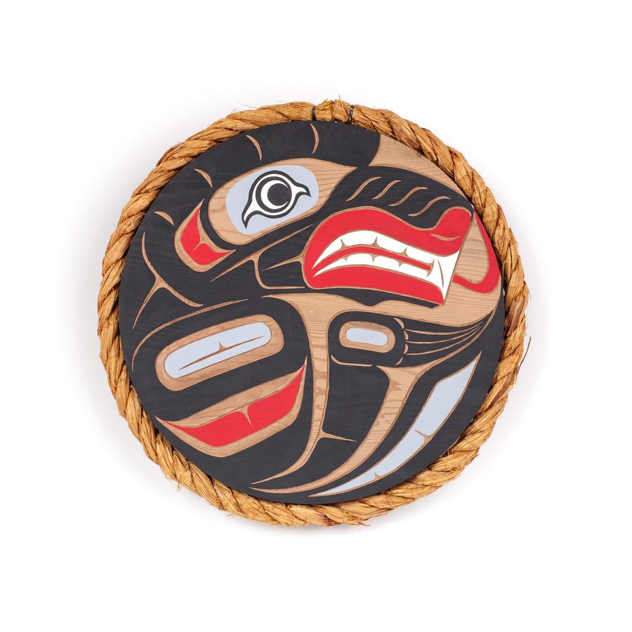 Wolf - Red Cedar Panel