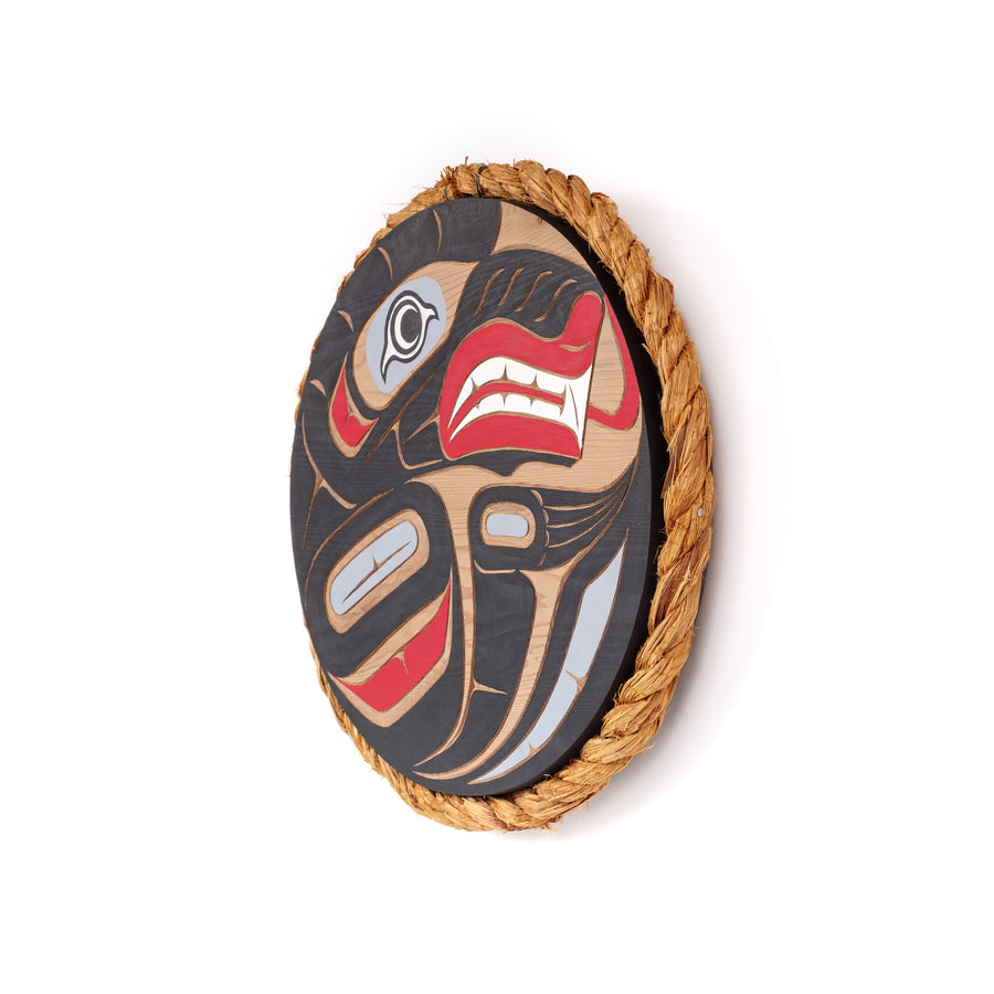 Wolf - Red Cedar Panel