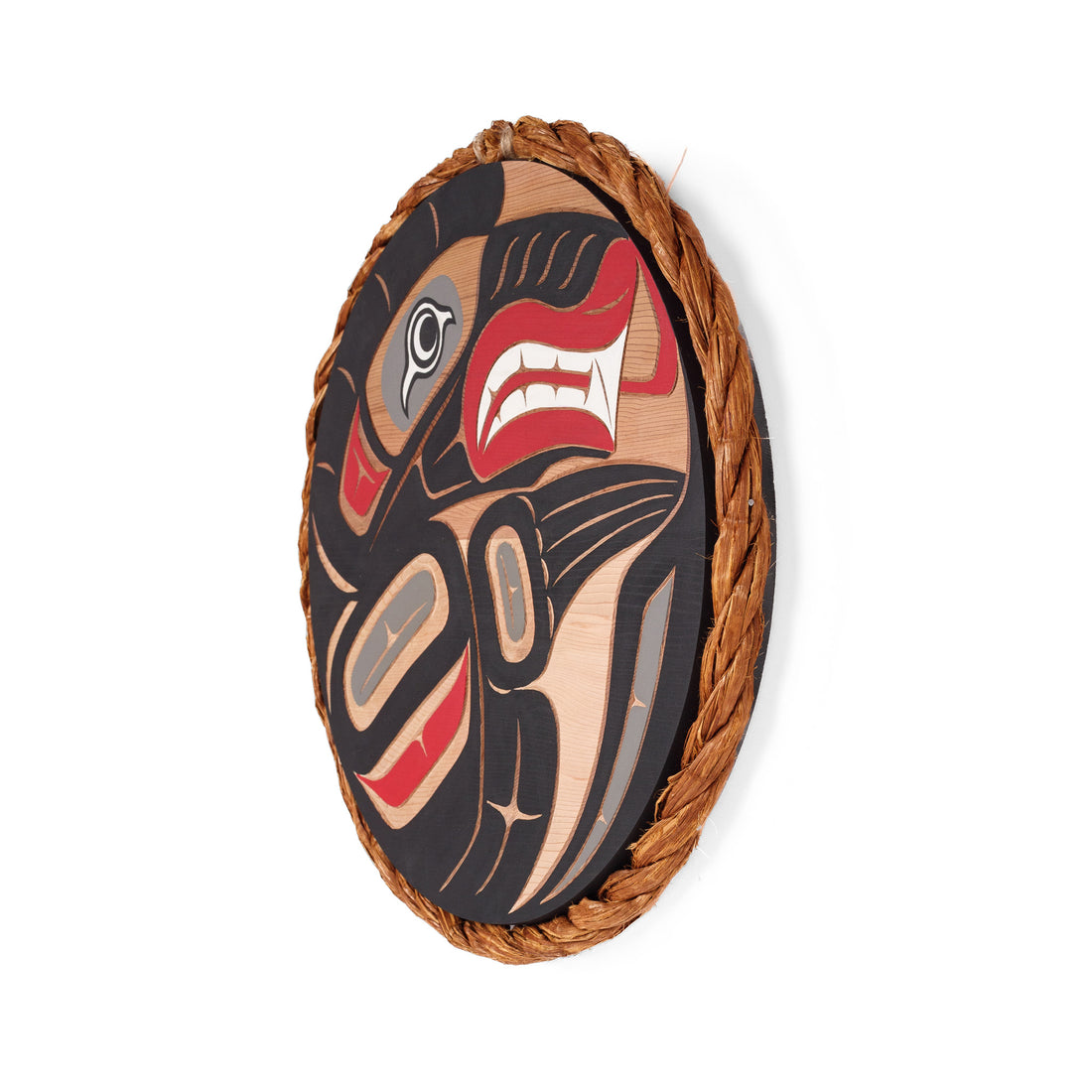 Wolf - Red Cedar Panel