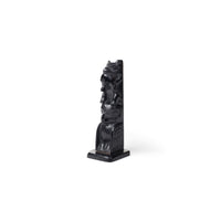 Bear, Salmon, and Hawk - Argillite Pole