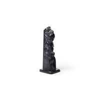 Bear, Salmon, and Hawk - Argillite Pole