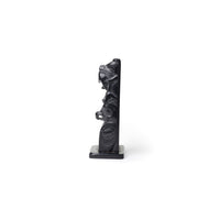 Bear, Salmon, and Hawk - Argillite Pole
