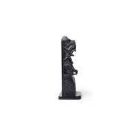 Bear, Salmon, and Hawk - Argillite Pole