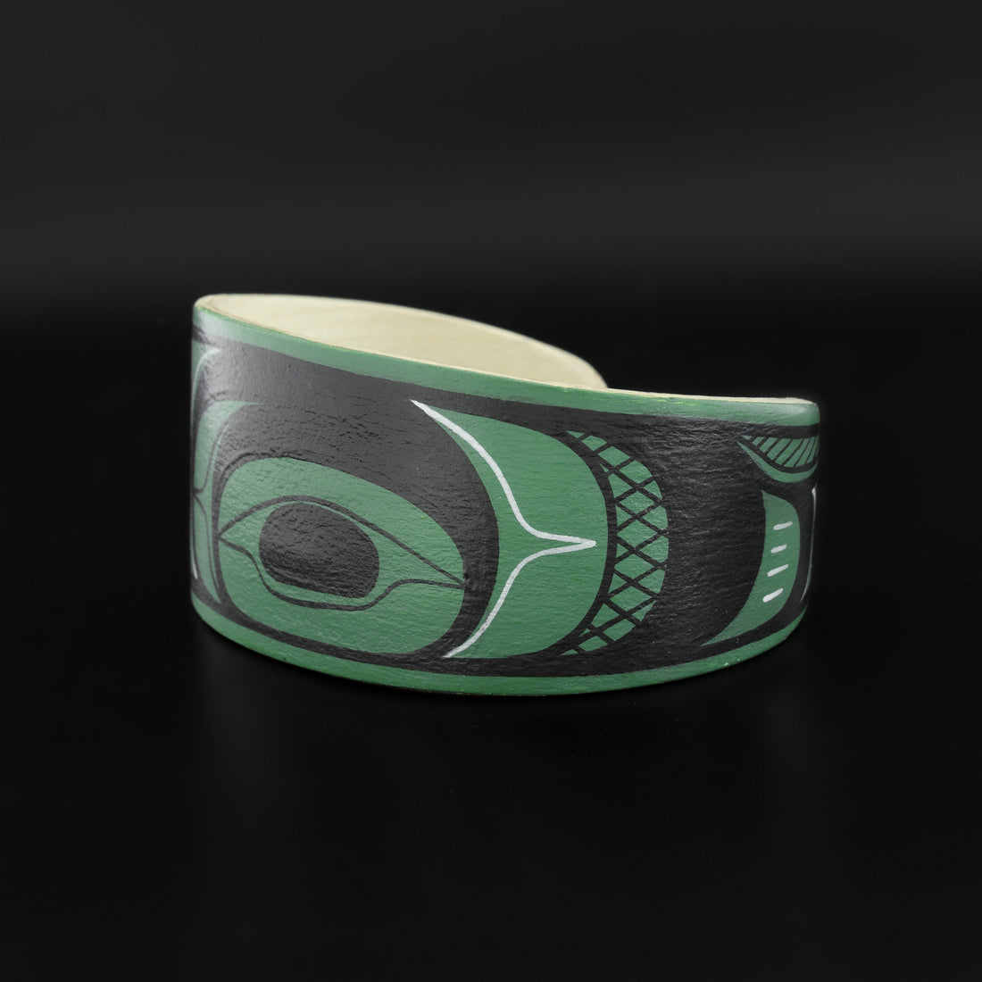 Untitled (Green) - Maple Wood Bracelet