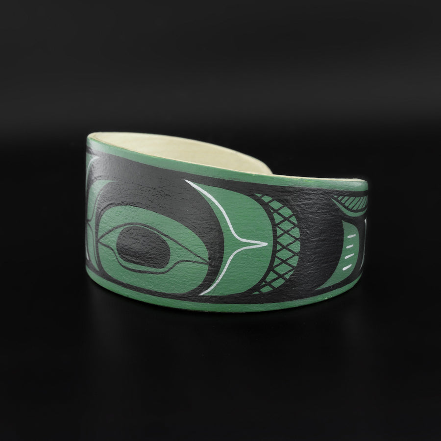 Untitled (Green) - Maple Wood Bracelet
