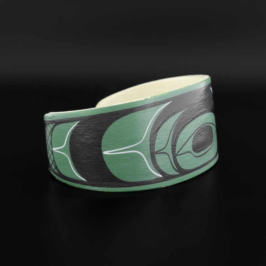 Untitled (Green) - Maple Wood Bracelet