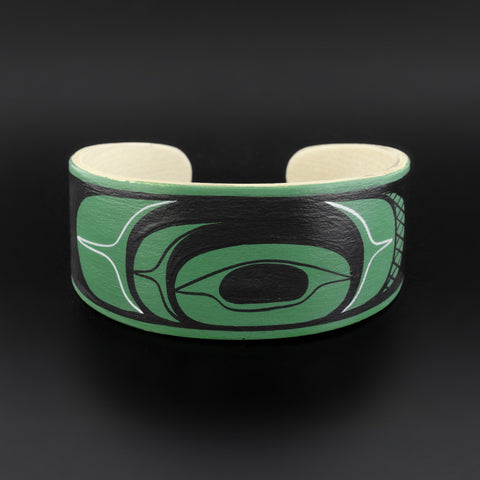 Untitled (Green) - Maple Wood Bracelet