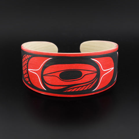 Untitled (Red) - Maple Wood Bracelet