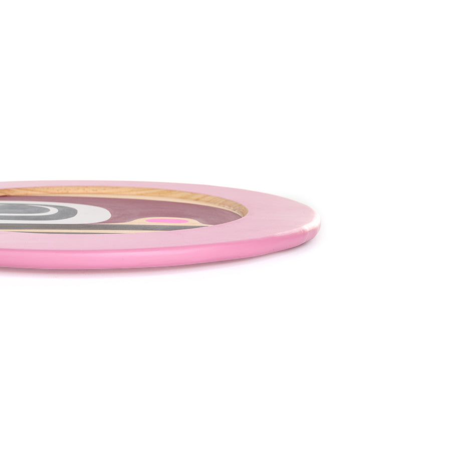 Baby Raven - Maple Plate