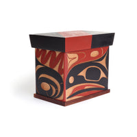 Back to Life (Haida Raven) - Red Cedar Bentwood Box