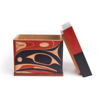 Back to Life (Haida Raven) - Red Cedar Bentwood Box