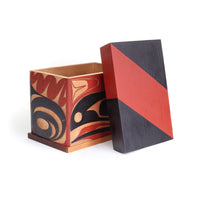 Back to Life (Haida Raven) - Red Cedar Bentwood Box