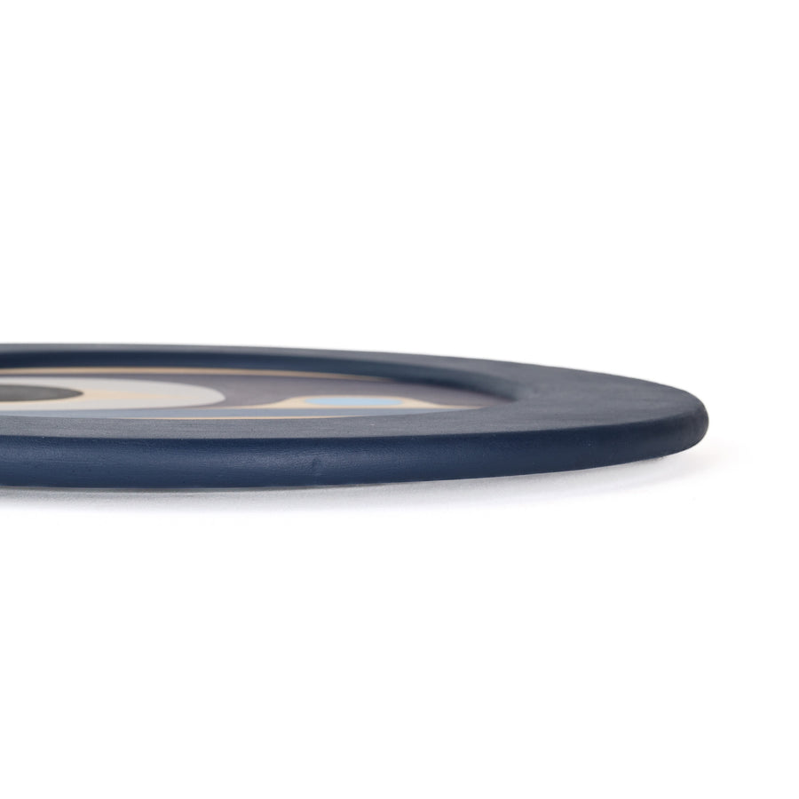 Raven (Blue) - Maple Plate