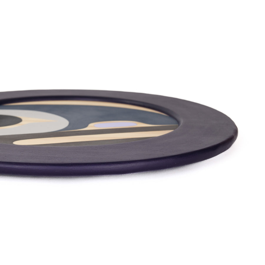 Raven (Purple) - Maple Plate