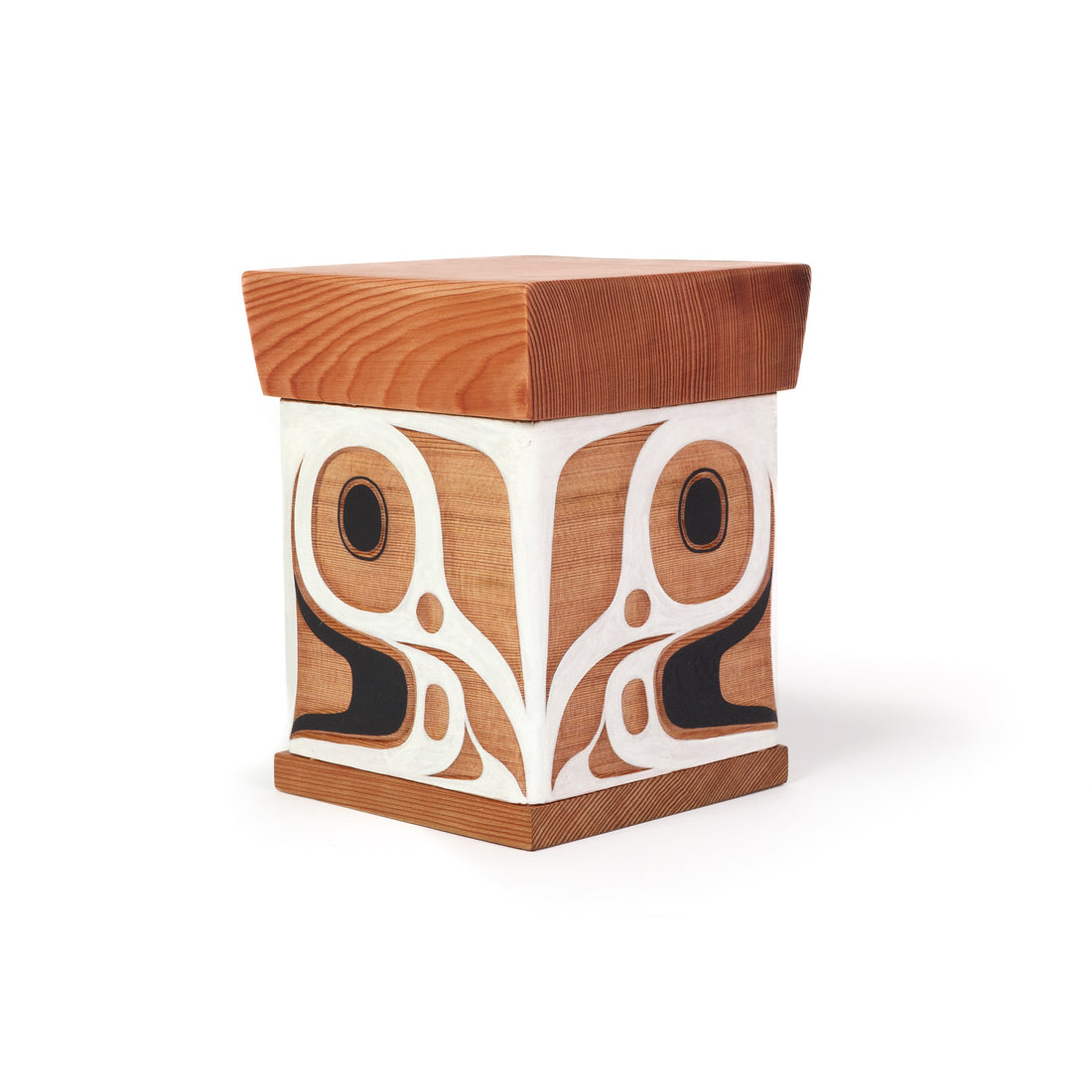 The White Wanderer - Red Cedar Bentwood Box