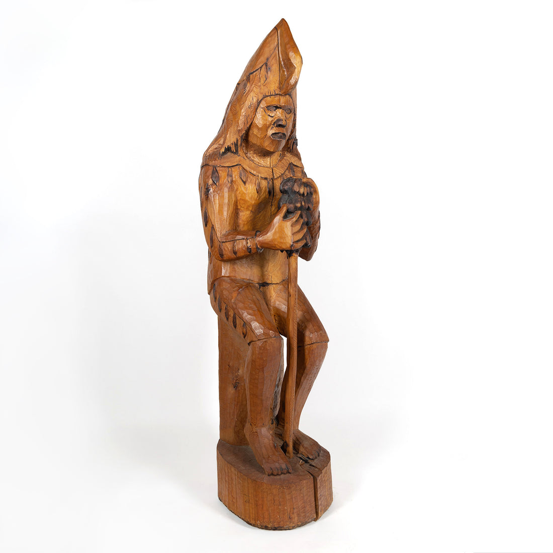 Human Figure - Red Cedar Sculpture