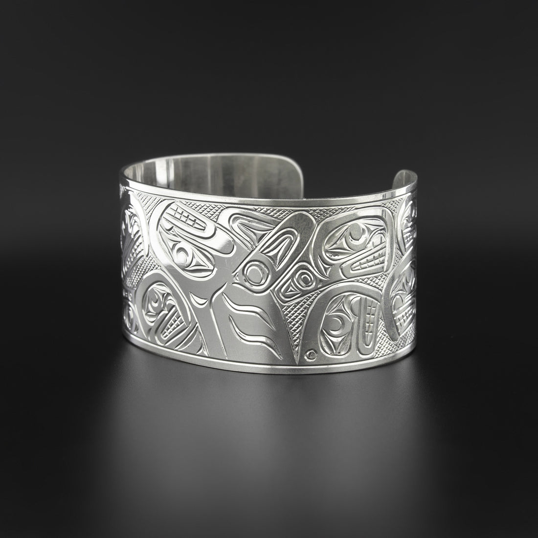Orca Pod - Silver Bracelet