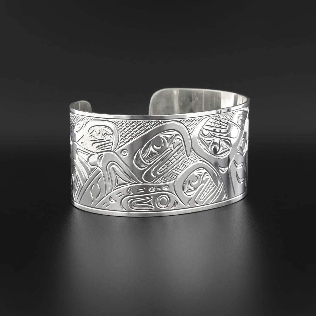 Orca Pod - Silver Bracelet