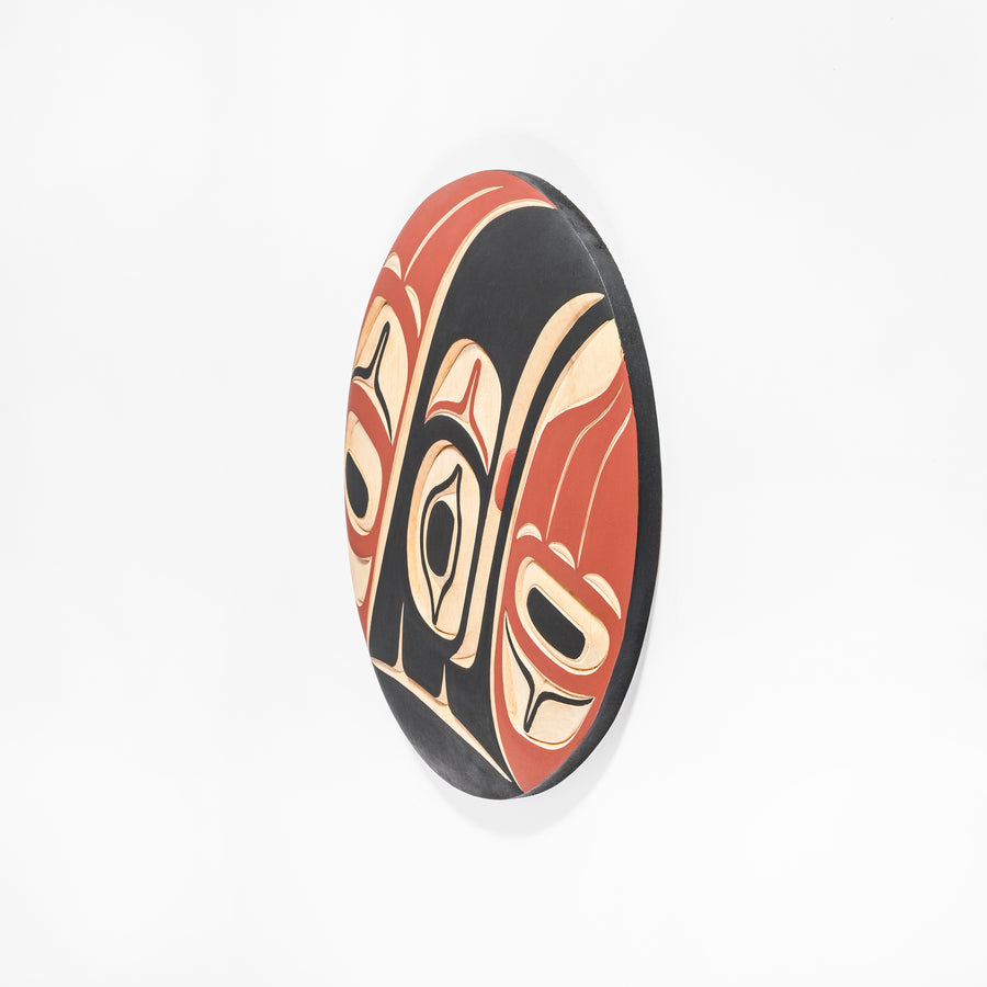 Raven Fin - Yellow Cedar Panel