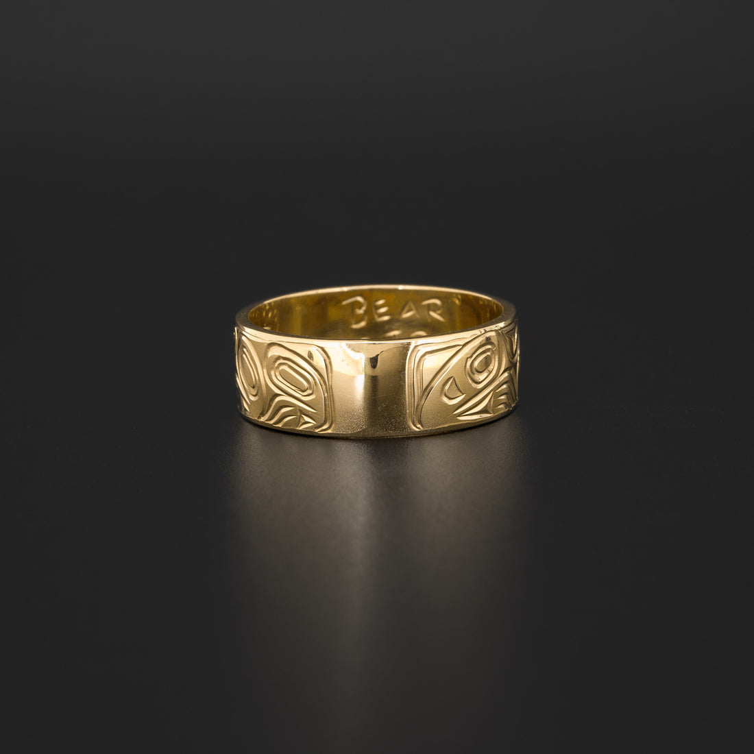 Bear and Cub - 14k Gold Ring