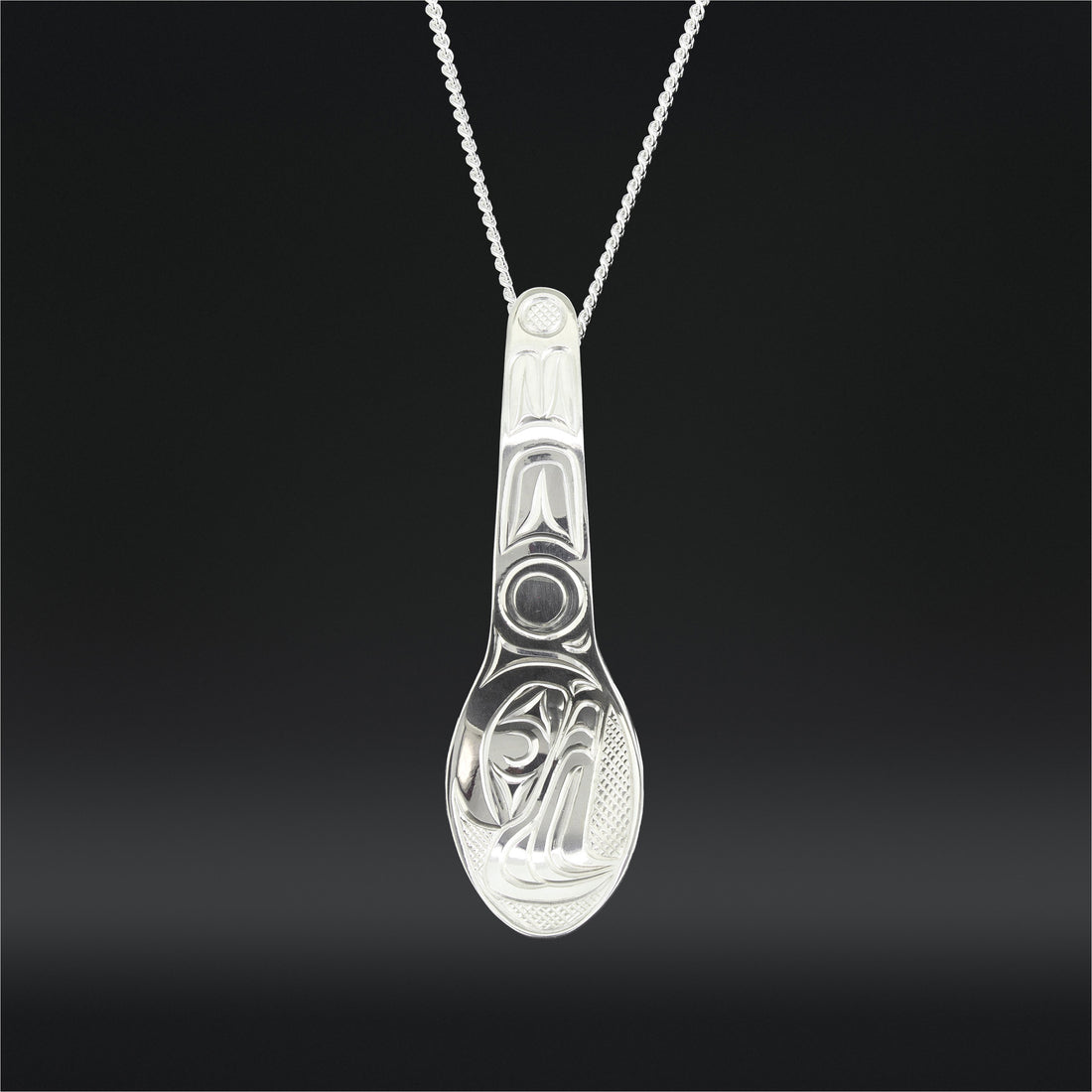 Eagle Spoon - Silver Pendant